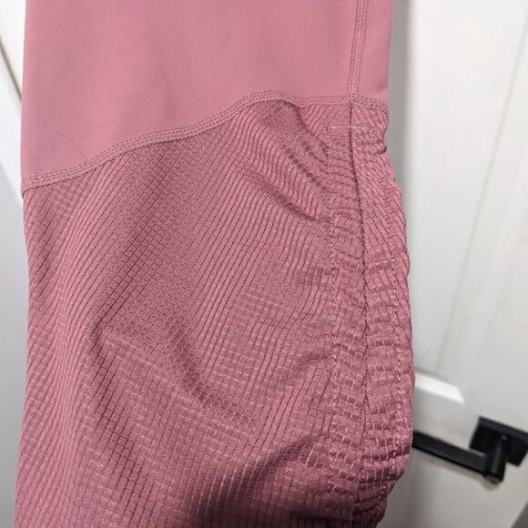 Fabletics | Cashel Foldover PureLuxe Legging in Dark Rouge - Picture 7 of 9